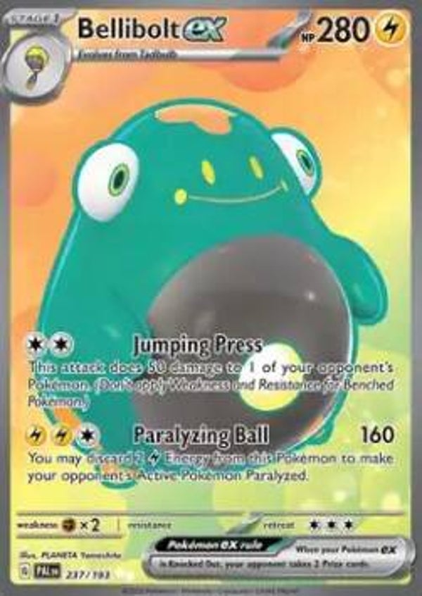 Chase Card - Bellibolt 237 - Paldea Evolved