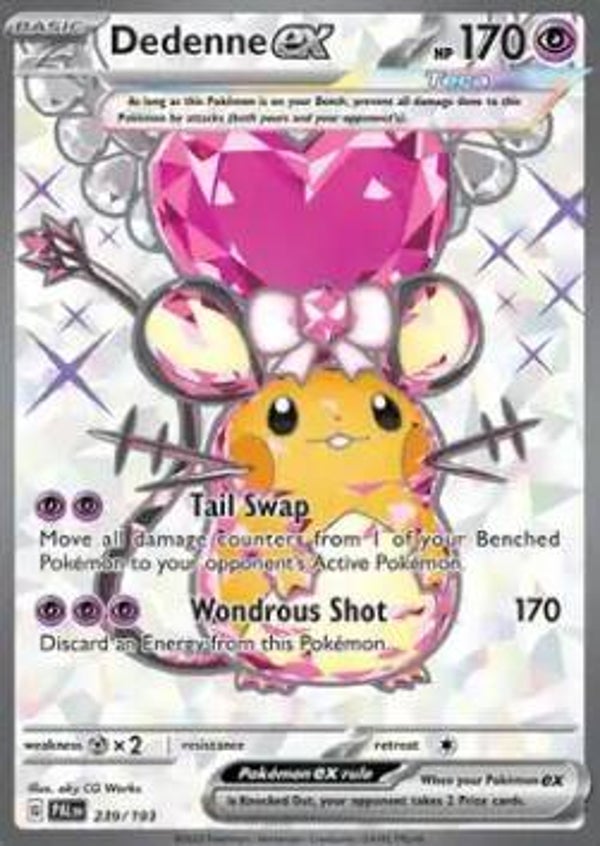 Chase Card - Dedenne 239 - Paldea Evovled