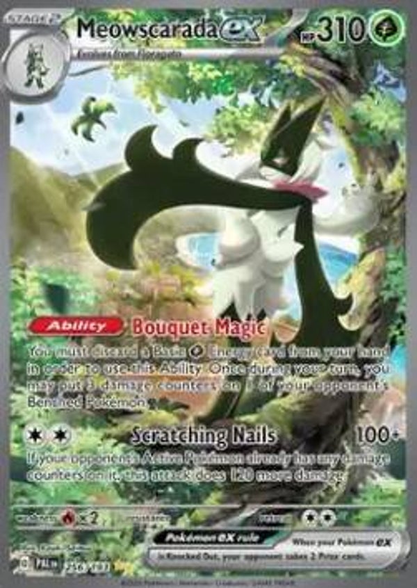 Chase Card - Meowscarada 256 - Paldea Evolved