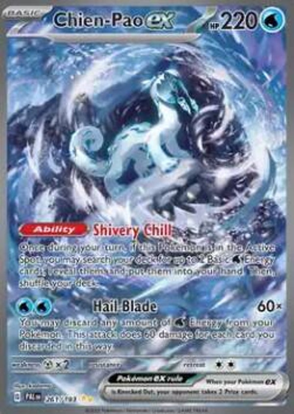 Chase Card - Chien Pao 261 - Paldea Evolved
