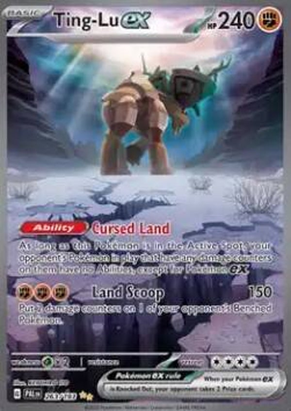 Chase Card - Ting Lu 263 - Paldea Evolved