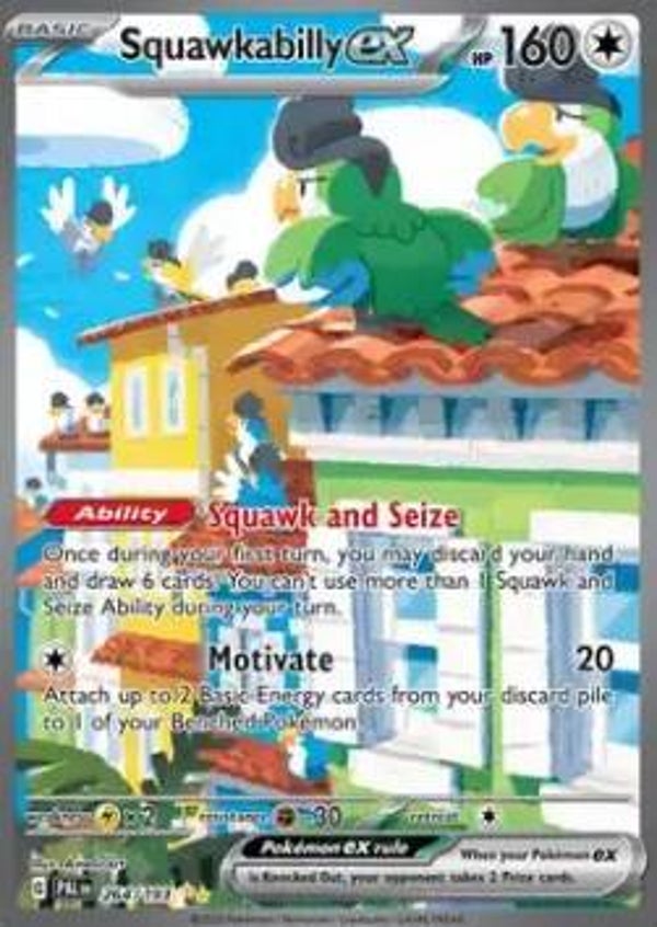 Chase Card - Squakabilly 264 - Paldea Evolved