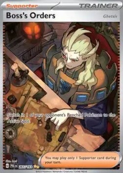 Chase Card - Boss's Orders Ghetsis 265 - Paldea Evolved