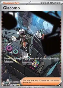 Chase Card - Giacomo 267 - Paldea Evolved