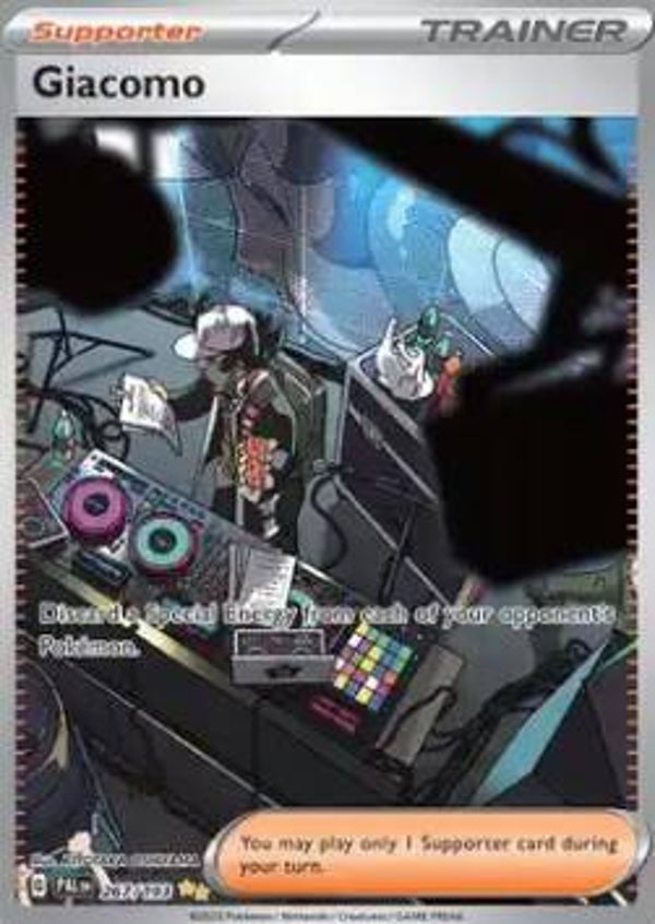 Chase Card - Giacomo 267 - Paldea Evolved