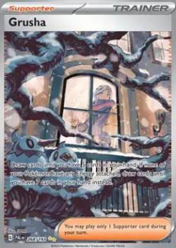 Chase Card - Grusha 268 - Paldea Evolved