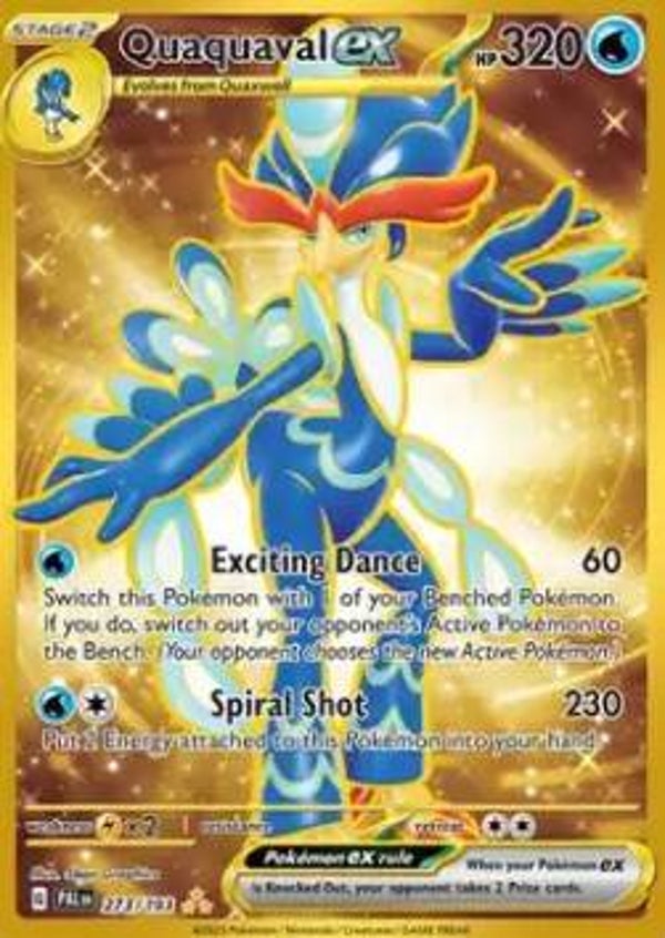 Chase Card - Quaquaval 273 - Paldea Evolved