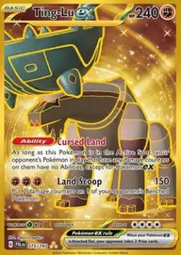 Chase Card - Ting Lu 275 -  Paldea Evolved