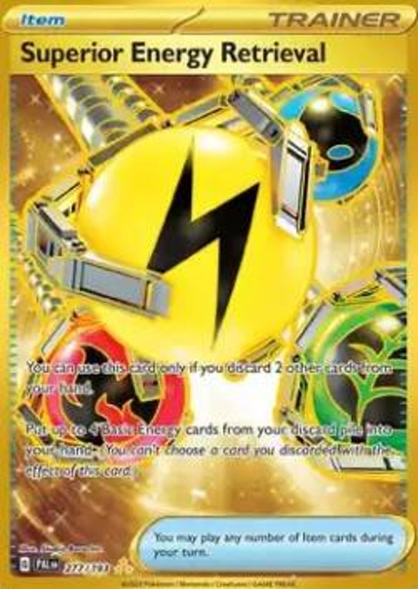 Chase Card - Superior Energy Retrieval 277 - Paldea Evolved