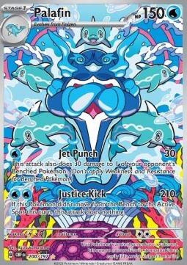 Chase Card - Palafin 200 - Obsidian Flames