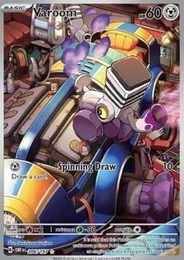 Chase Card - Varoom 206 - Obsidian Flames