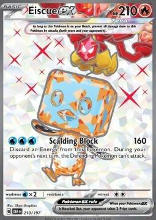 Chase Card - Eiscue 210 - Obsidian Flames