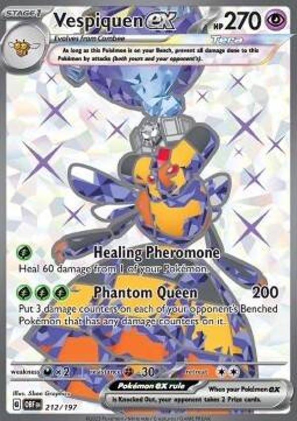 Chase Card - Vespiquen 212 - Obsidian Flames