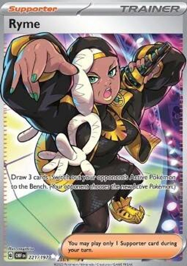Chase Card - Ryme 221 - Obsidian Flames