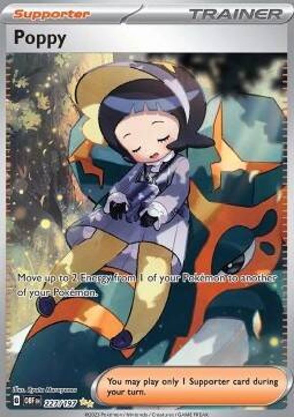 Chase Card - Poppy 227 - Obsidian Flames