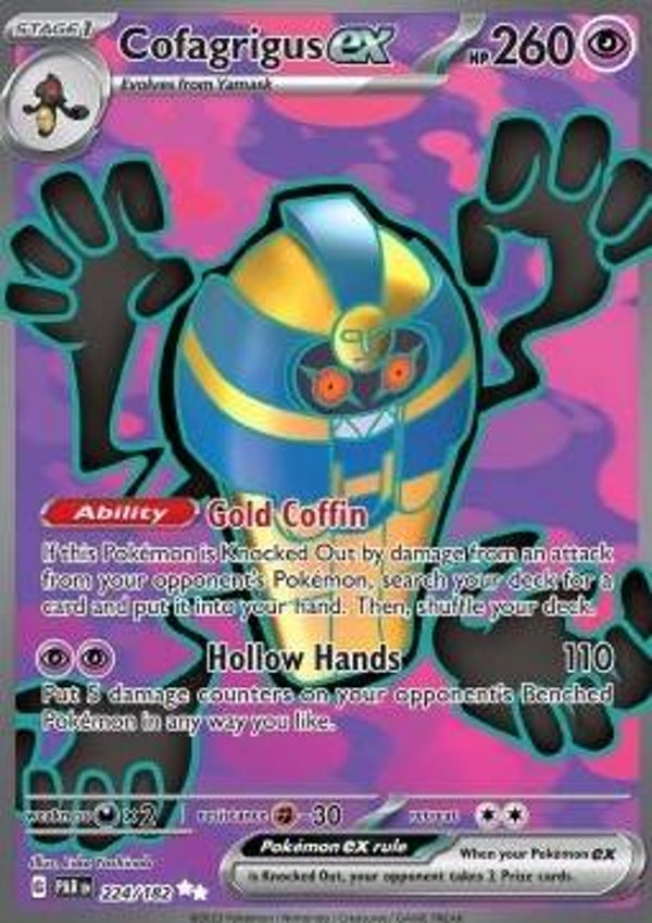 Chase Card - Cofagrigus 224 - Paradox Rift