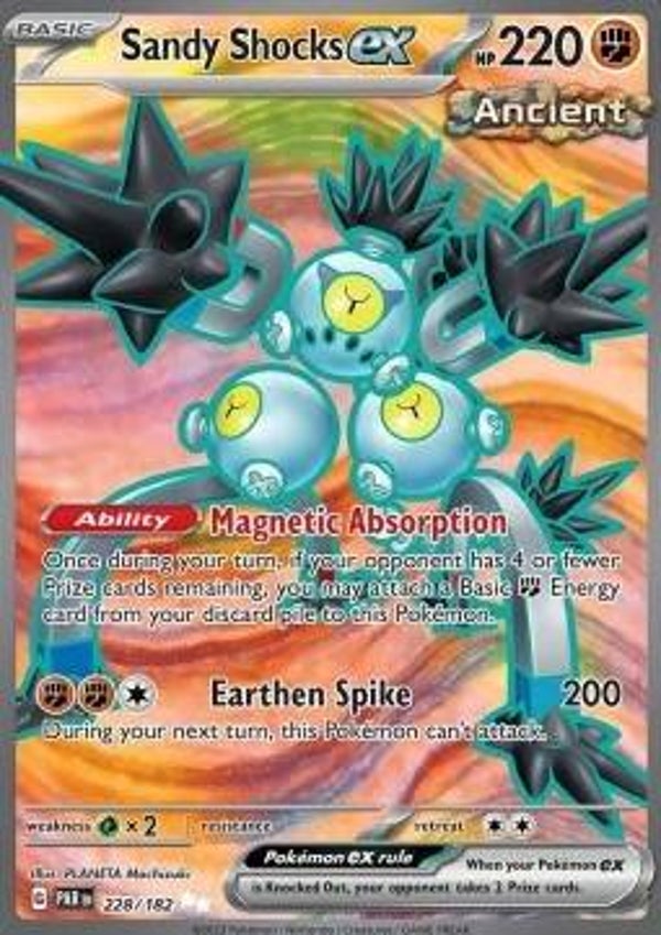 Chase Card - Sandy Shocks 228 - Paradox Rift