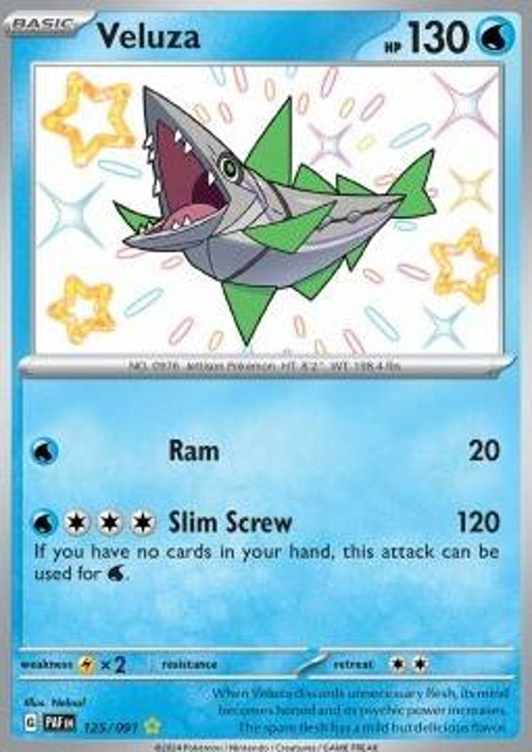 Chase Card - Veluza 125 - Paldean Fates