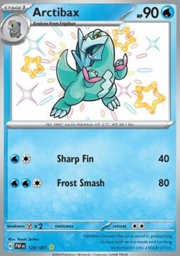 Chase Card - Arctibax 129 - Paldan Fates