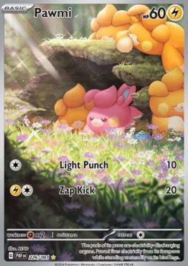 Chase Card - Pawmi 226 - Paldean Fates