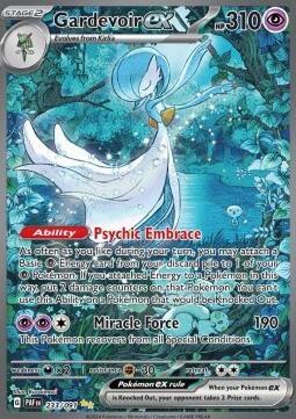 Chase Card - Gardevoir 233 - Paldean Fates