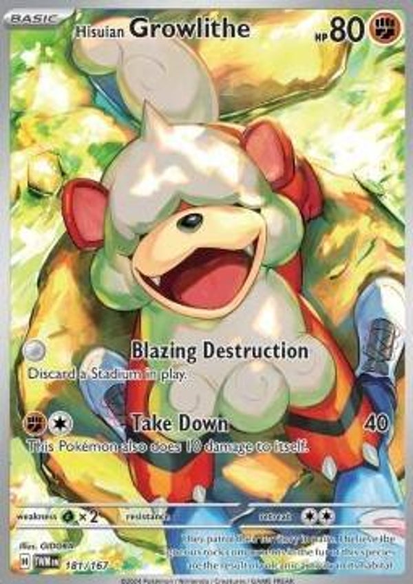 Chase Card - Growlithe 181 - Twilight Masquerade