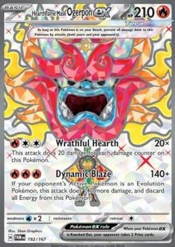 Chase Card - Ogerpon 192 - Twilight Masquerade