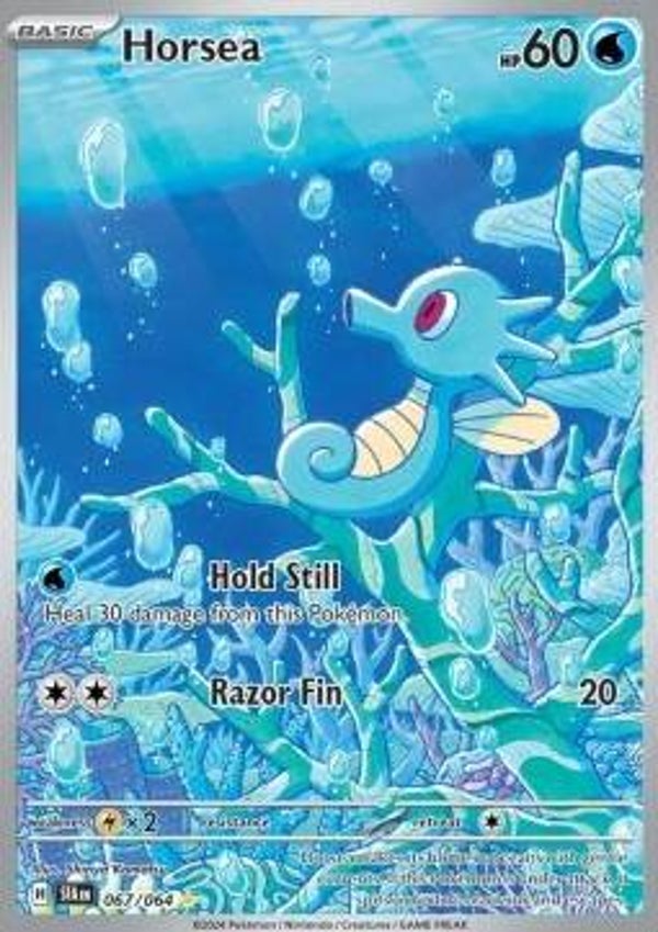 Chase Card - Horsea 67 - Shrouded Fable