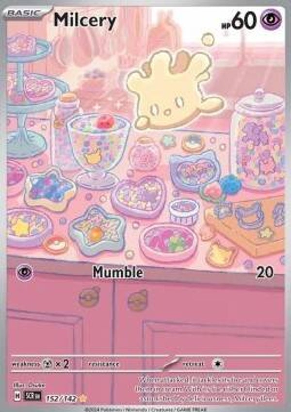 Chase Card - Milcery 152 - Stellar Crown
