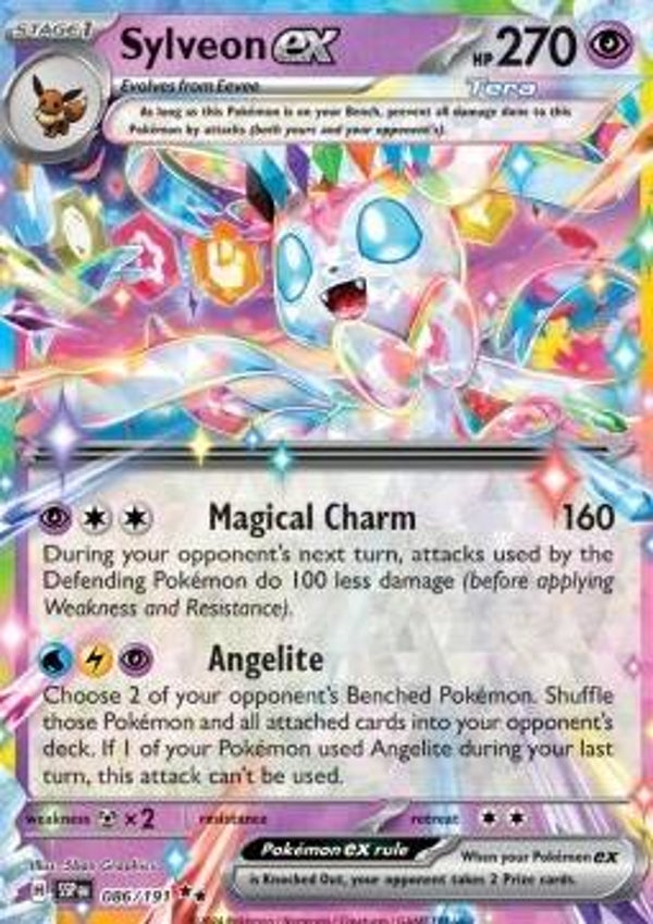 Chase Card - Sylveon 86 - Surging Sparks