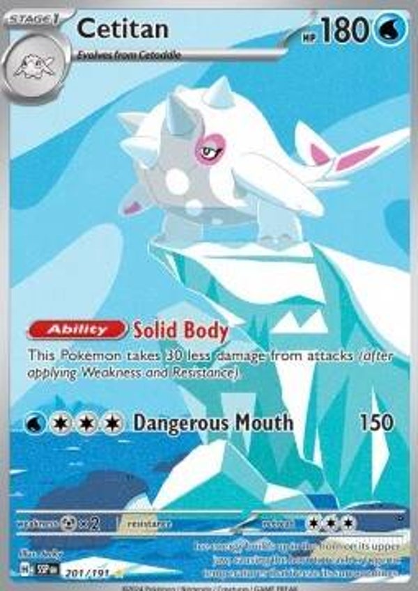 Chase Card - Cetitan 201 - Surging Sparks