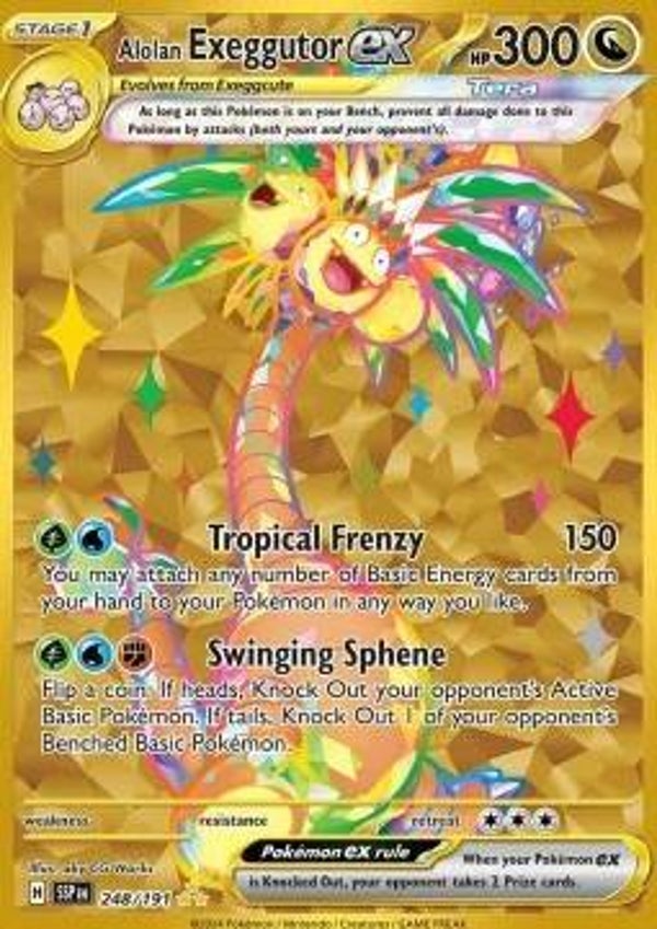 Chase Card - Exeggutor 248 - Surging Sparks