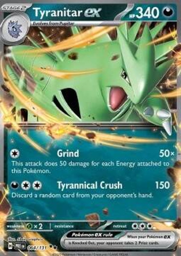 Chase Card - Tyranitar 064 - Prismatic Evolutions