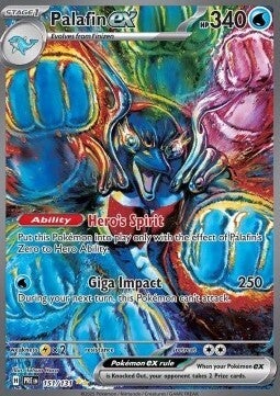 Chase Card - Palafin 151 - Prismatic Evolutions