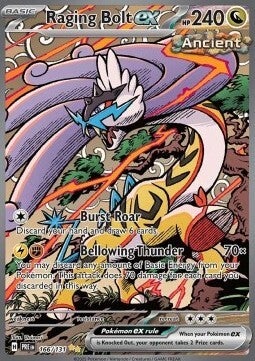 Chase Card - Raging Bolt 166 - Prismatic Evolutions