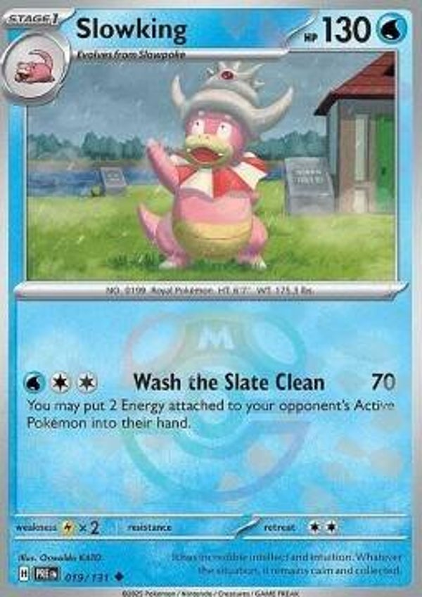Chase Card - Slowking 019 - Prismatic Evolutions