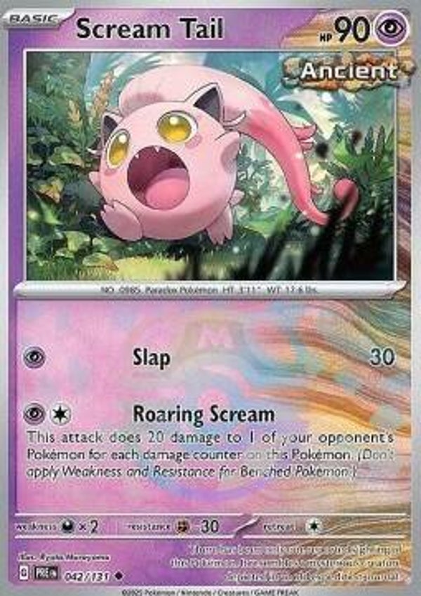 Chase Card - Scream Tail 042 - Prismatic Evolutions