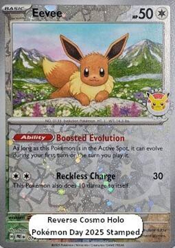 Chase Card - Eevee 074 - Pokemon Day 2025