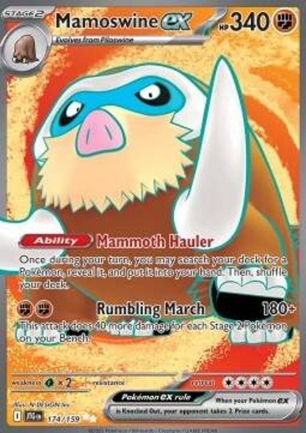 Chase Card - Mamoswine 174 - Journey Together