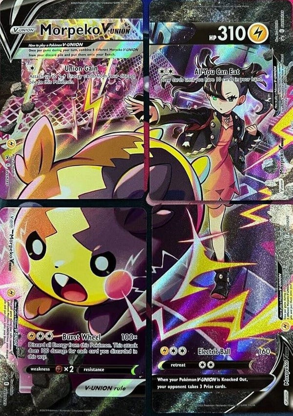 Chase Card - Morpeko V Union - 4 Cards