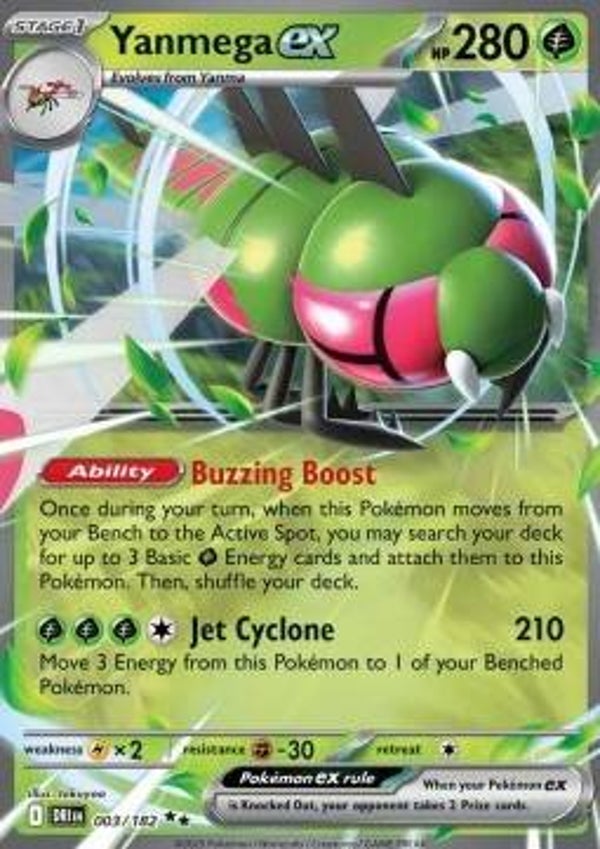 Chase Card - Yanmega 003 - Destined Rivals