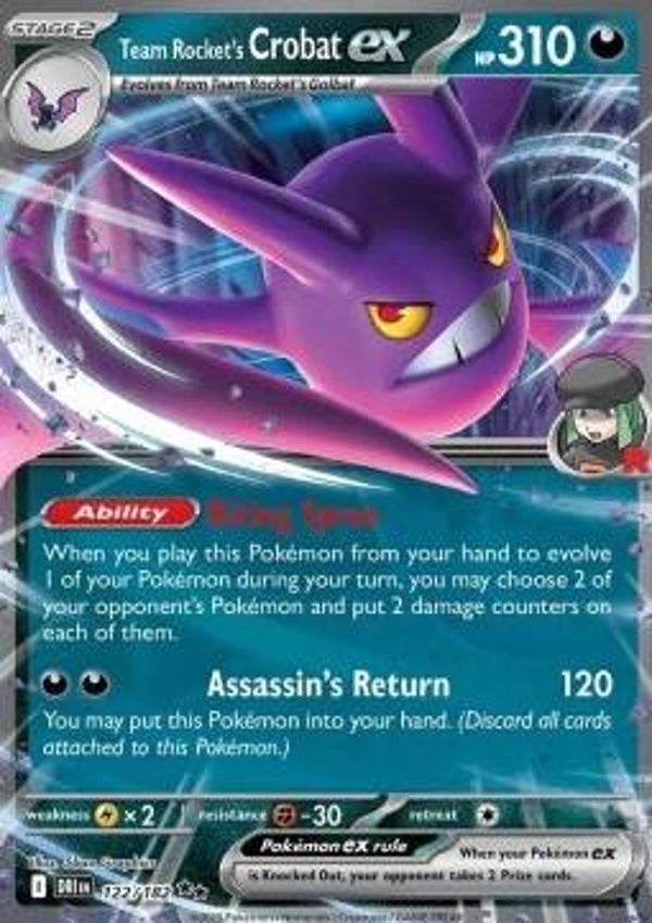 Chase Card - Team Rocket's Crobat - Destined Rivals