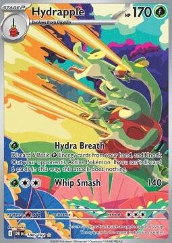 Chase Card - Hydrapple 188 - Destined Rivals