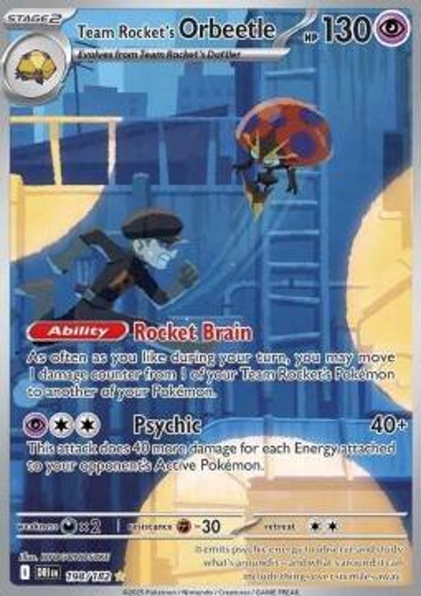 Chase Card - Orbeetle 198 - Destined Rivals