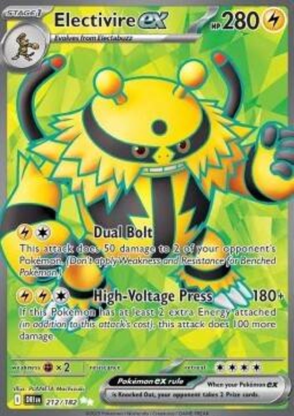Chase Card - Electrivire 212 - Destined Rivals
