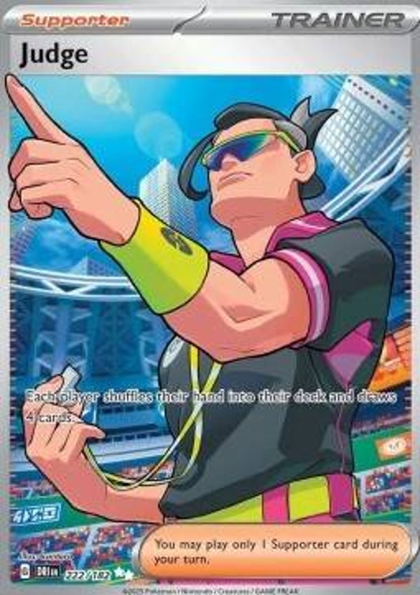 Chase Card - Judge 222 - Destined Rivals