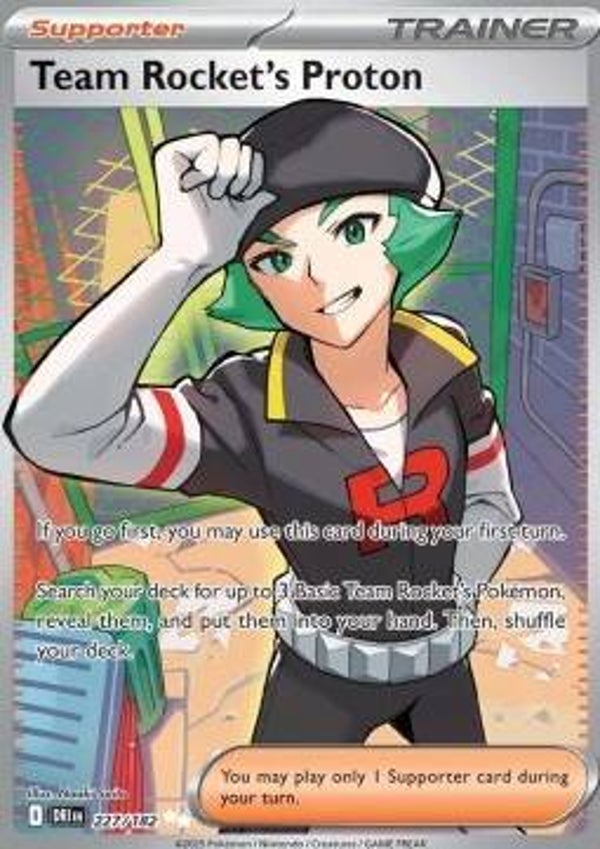 Chase Card - Team Rocket's Proton - Destined Rivals