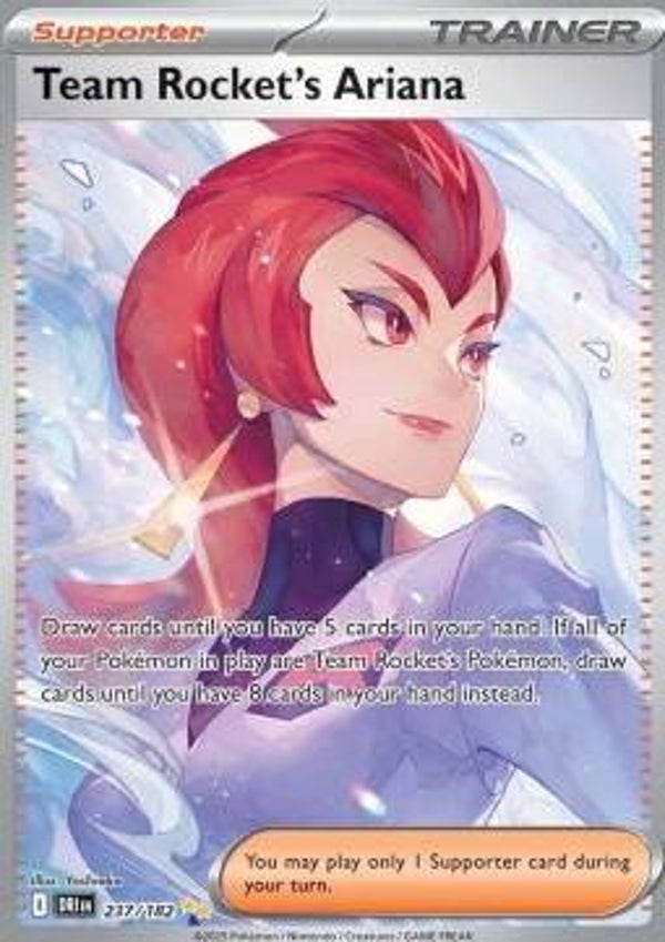 Chase Card - Team Rocket's Ariana 237 - Destined Rivals
