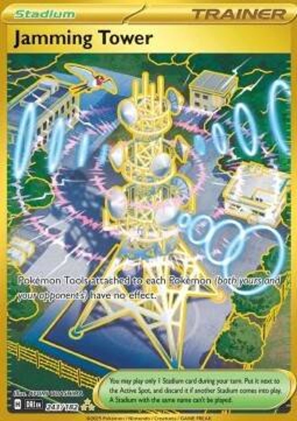 Chase Card - Jamming Tower 243 - Destined Rivals