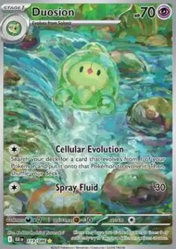 Chase Card - Duosion 119 - Black Bolt